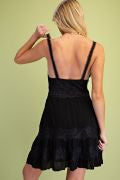 Load image into Gallery viewer, EASEL LACE GAUZE CAMI DRESS
