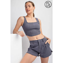 Load image into Gallery viewer, RAE MODE SQUARE NECK CORSET TOP
