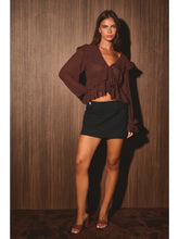 Load image into Gallery viewer, LE LIS CHIFFON TOP WITH LACE DETAILING
