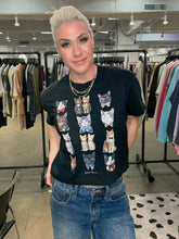Load image into Gallery viewer, STATED WHOLESALE FANCY FELINES MIDDIE TEE
