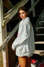 Load image into Gallery viewer, BUCKETLIST REVERSIBLE MOCK-NECK SWEATSHIRT MOM/DAD'S FAVORITE
