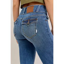 Load image into Gallery viewer, DISCLOSED DENIM MID RISE BOOTCUT
