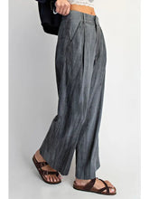 Load image into Gallery viewer, COTIERRA WIDE LEG CHINO TROUSERS
