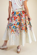 Load image into Gallery viewer, EASEL PRINTED POPLIN FLARE SKIRT

