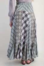 Load image into Gallery viewer, EASEL STRIPE MIX MAXI SKIRT
