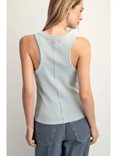 Load image into Gallery viewer, COTIERRA RIBBED KNIT TANK
