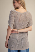 Load image into Gallery viewer, EASEL V NECK KNITTED SWEATER
