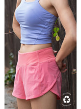 Load image into Gallery viewer, RAE MODE NYLON STRETCH BUTTER ACTIVE SHORTS
