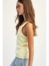Load image into Gallery viewer, COTIERRA RIBBED KNIT TANK
