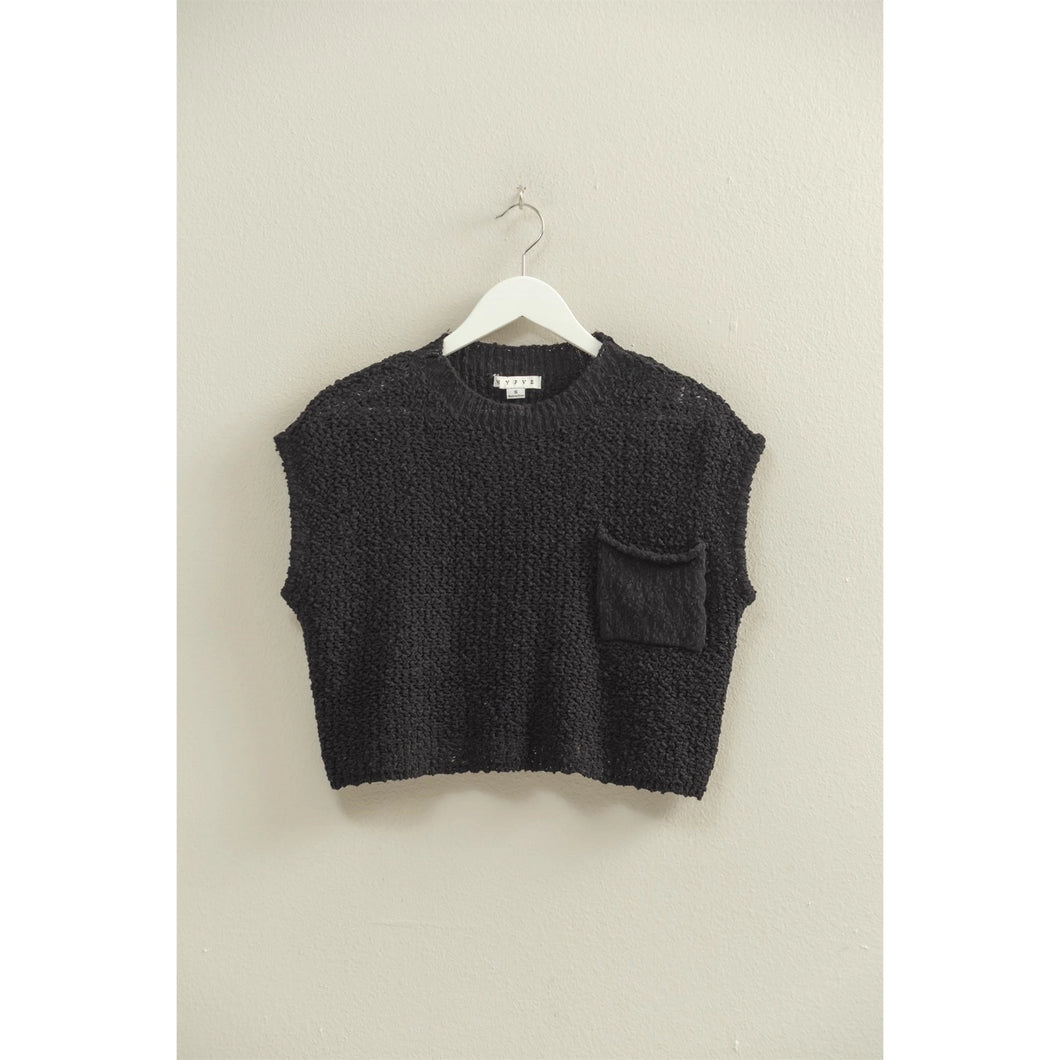 Hyfve Pocket Detail Sweater Top