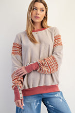 Load image into Gallery viewer, EASEL LONG SLEEVES THERMAL PULLOVER
