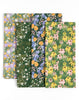 1 CANOE 2 PAINTED FLORALS TEA TOWEL