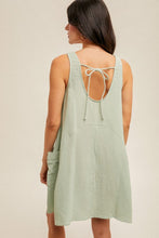 Load image into Gallery viewer, Hem &amp; Thread Mini Flowy Dress
