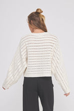 Load image into Gallery viewer, Allie &amp; Rose Crop Oversized Sweater

