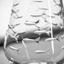 Load image into Gallery viewer, School of Fish Stemless Wine Glass
