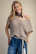 Load image into Gallery viewer, EASEL V NECK KNITTED SWEATER
