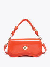 Load image into Gallery viewer, Jen &amp; Co Osaka Twist-Lock Structured Crossbody
