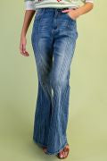Load image into Gallery viewer, EASEL WASHED STRETCH DENIM PANTS
