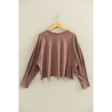 Load image into Gallery viewer, Hyfve Washed Oversized Long Sleeve Top
