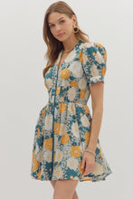 Load image into Gallery viewer, Entro Floral Print Puff Sleeve

