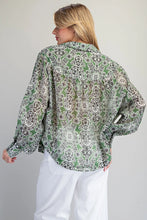 Load image into Gallery viewer, EESOME BOHO INSPIRED BUTTON DOWN
