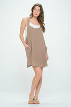 Load image into Gallery viewer, MATCH POINT OVERALL SKIRT MOCHA
