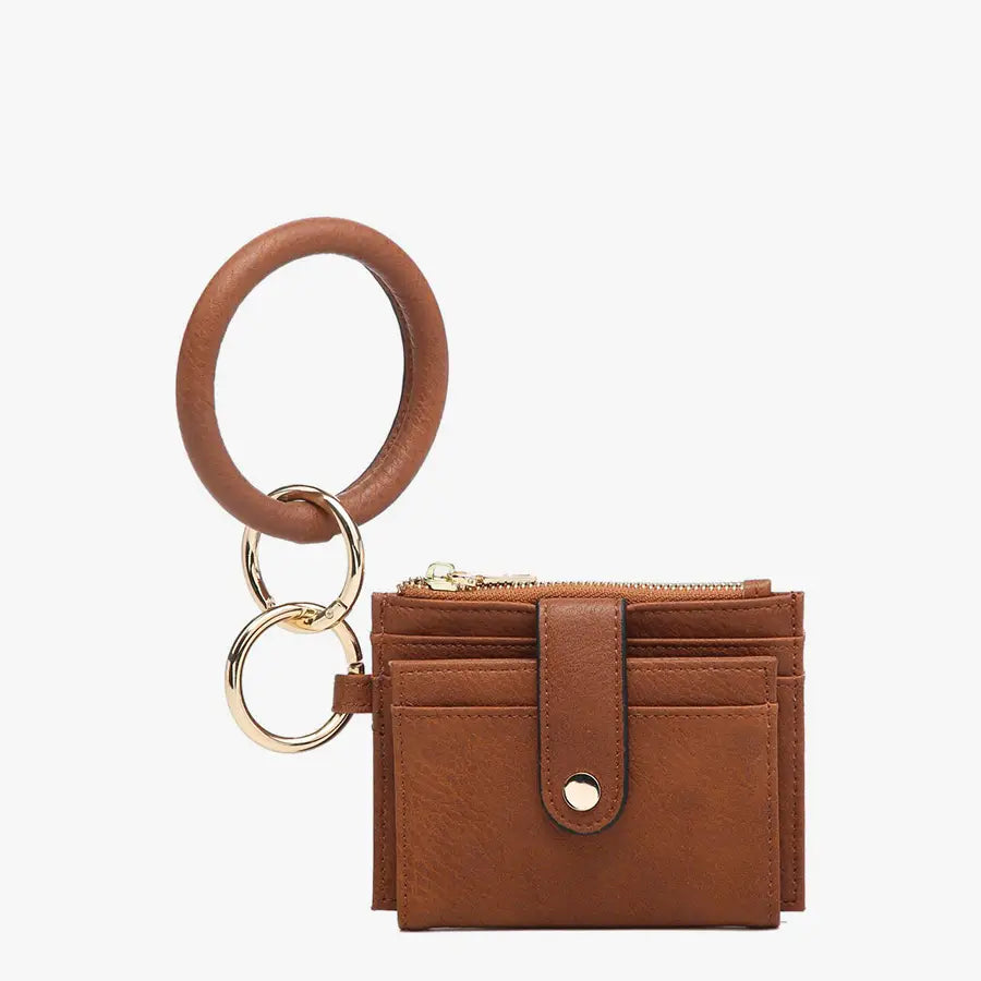 Jen & Co Sammie Mini Snap Wallet w/ Ring