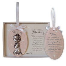 Load image into Gallery viewer, ABBEY AND CA BOY AND GIRL BEDTIME BLESSING ORNAMENT
