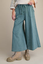 Load image into Gallery viewer, EASEL WASHED TERRY KNIT WIDE PANTS

