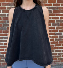 Load image into Gallery viewer, EESOME MINERAL WASHED CROPPED SLEEVELESS TOP
