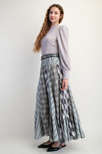 Load image into Gallery viewer, EASEL STRIPE MIX MAXI SKIRT
