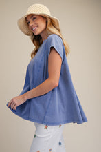 Load image into Gallery viewer, EASEL WASHED COTTON TOP
