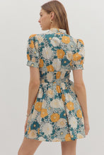 Load image into Gallery viewer, Entro Floral Print Puff Sleeve

