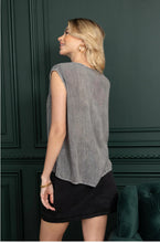 Load image into Gallery viewer, BOHERA ARYA EMBROIDERED WASHEDTOP
