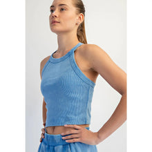 Load image into Gallery viewer, RAE MODE RIBBED HIGH NECK TANK TOP
