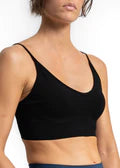 Load image into Gallery viewer, ELIETIAN RIBBED BRA WITH ADJUSTABLE STRAPS ONE SIZE
