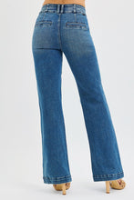 Load image into Gallery viewer, RISEN TUMMY CONTROL HIGH RISE BOOTCUT DOUBLE BUTTON STRETCHY JEANS
