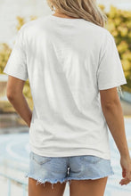 Load image into Gallery viewer, 1 the WOMAN PATCHWORK PRINTED FLAG TEE

