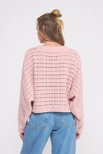Load image into Gallery viewer, Allie &amp; Rose Crop Oversized Sweater
