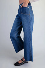 Load image into Gallery viewer, EE:SOME FRAYED HEM PATCH POCKET PANTS
