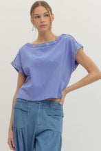 Load image into Gallery viewer, ENTRO GROMMET TRIM BLOUSE
