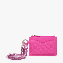 Load image into Gallery viewer, Jen &amp; Co Rhodes Quilted Wallet w/ Chain Bangle
