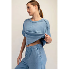 Load image into Gallery viewer, RAE MODE CROPPED SHORT SLEEVE TOP
