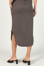 Load image into Gallery viewer, BEFORE YOU COLLECTION SCUBA MODAL MIDI LENGTH SKIRT
