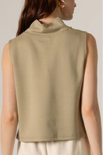 Load image into Gallery viewer, BEFORE YOU COLLECTION SCUBA MODAL COWL NECK SLEEVELESS TOP
