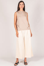 Load image into Gallery viewer, BEFORE YOU COLLECTION SCUBA MODAL PINTUCK DETAIL SLEEVELESS TOP
