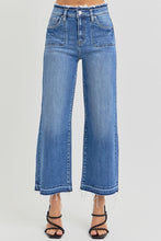 Load image into Gallery viewer, RISEN HIGH RISE CROP WIDE JEANS
