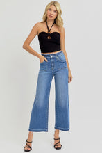 Load image into Gallery viewer, RISEN HIGH RISE CROP WIDE JEANS
