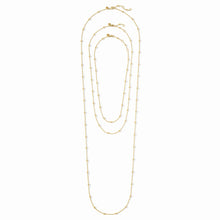 Load image into Gallery viewer, JULIE VOS SOLARA DELICATE STATION NECKLACE
