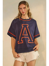 Load image into Gallery viewer, ODDI OVERSIZED GAME DAY SHORT SLEEVE SWEATSHIRT
